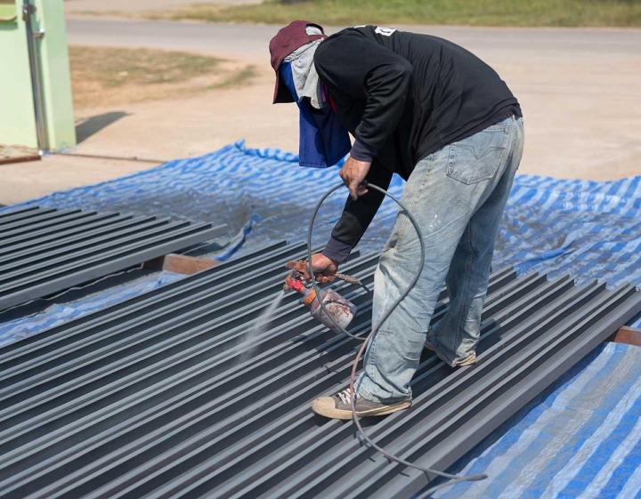 travaux de peinture de surface métallique Rive-Sud de Montréal